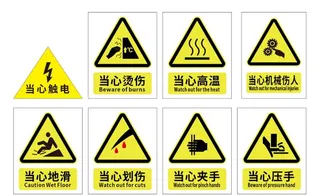 安全标识牌图片