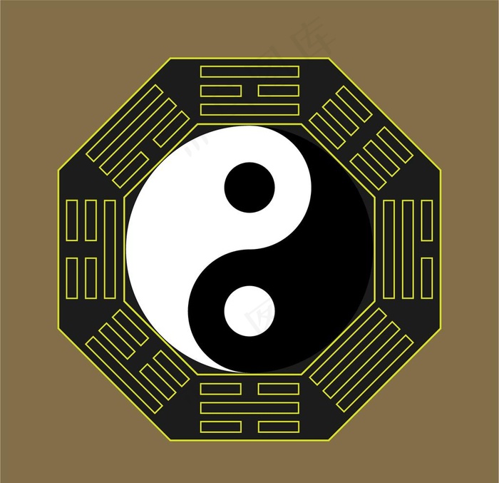 太极八卦图图片