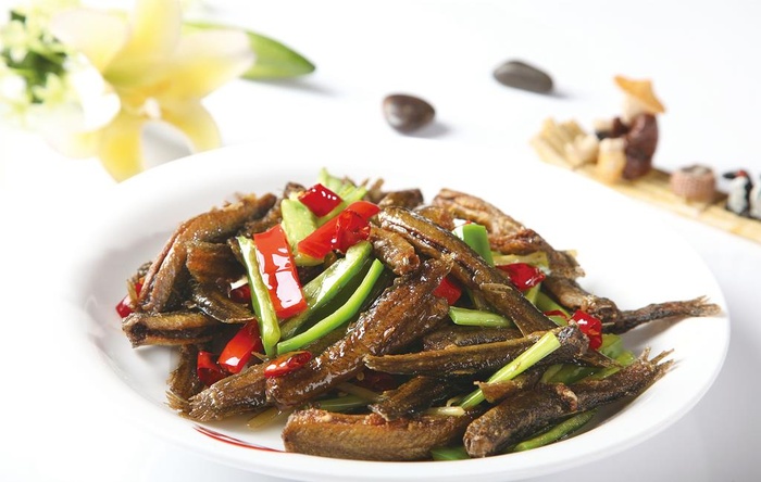 干煸泥鳅图片