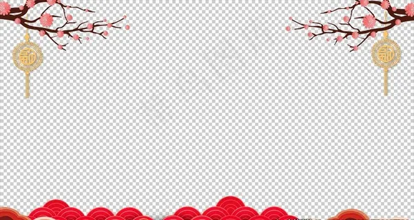 春节祝福视频  拜年视频边框