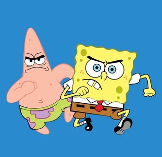 海绵宝宝与派大星图片