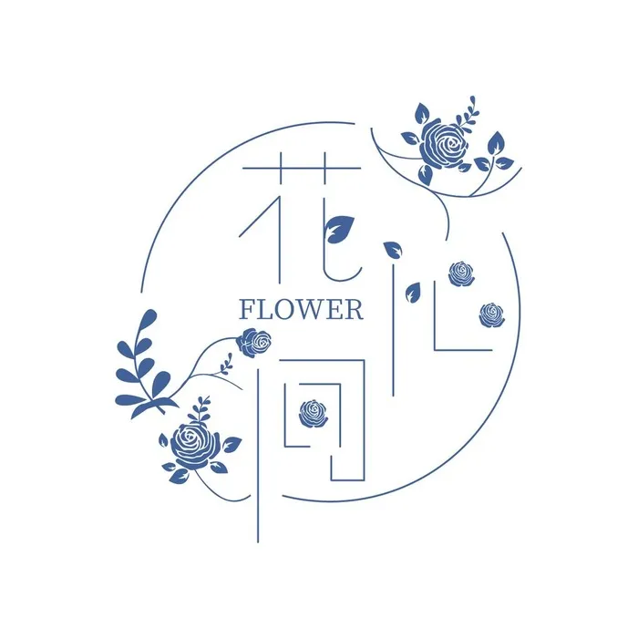 矢量花logo图片ai矢量模版下载