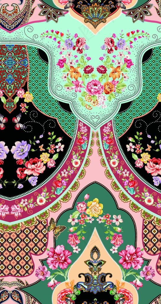 定位花图片