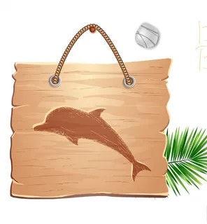 木纹指示牌图片