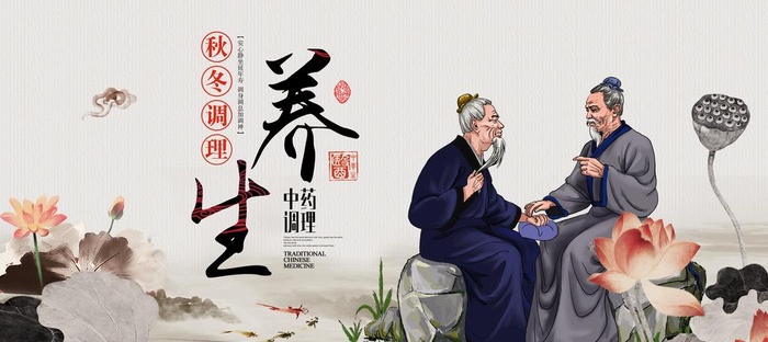 中医文化图片(6000x2868)psd模版下载