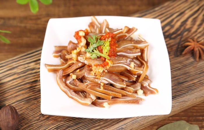 凉拌猪耳朵图片