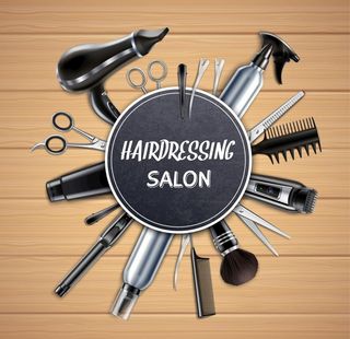 发廊 理发店 美容美发用品图片