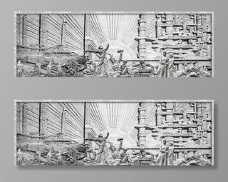 三线文化浮雕图片