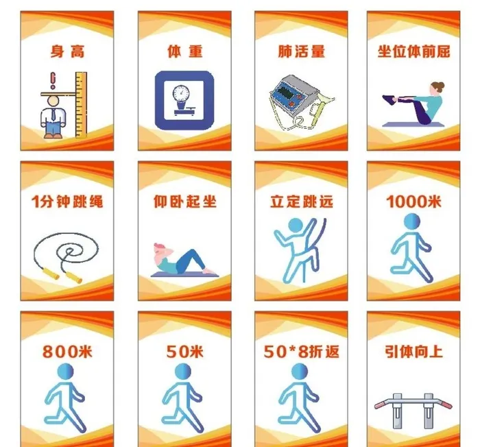 学校体侧介绍板图片cdr矢量模版下载
