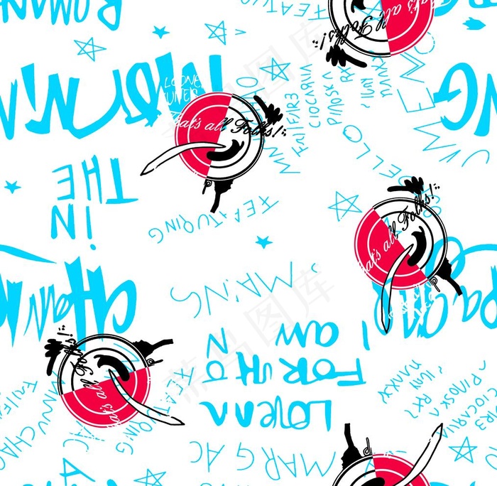 大牌 数码 印花 字母图片