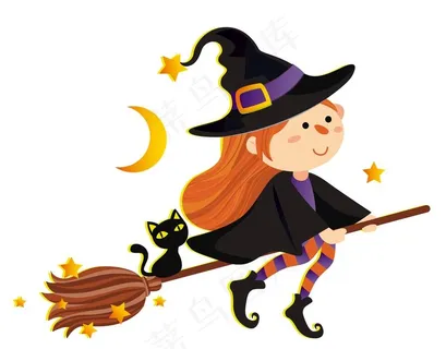 万圣节女巫图片