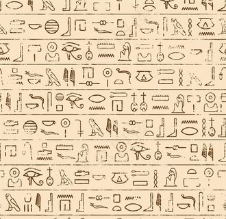 手绘埃及插图图片