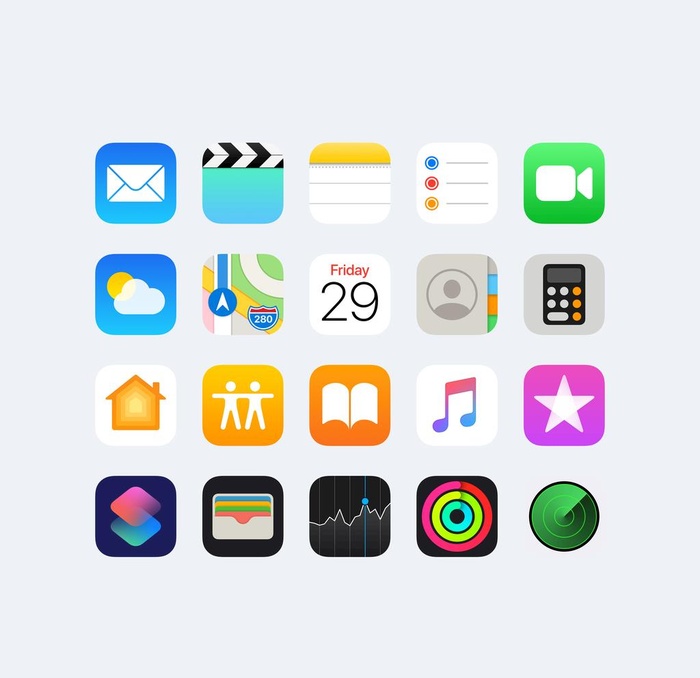 iOS图标合集图片