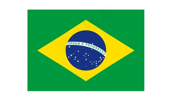 巴西国徽图片cdr矢量模版下载