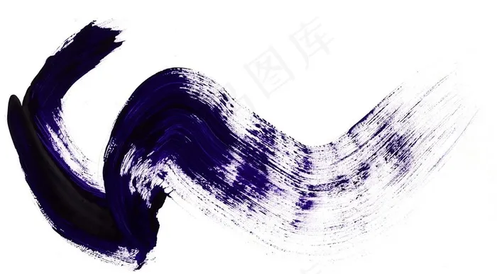 墨迹图片psd模版下载