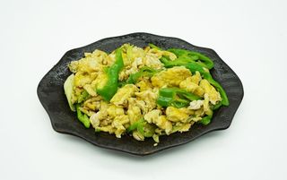 青椒炒鸡蛋图片