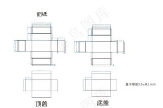 天地盖包装盒图片