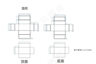 天地盖包装盒图片