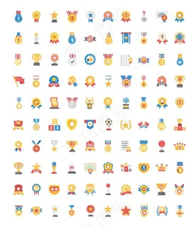奖牌素材图片