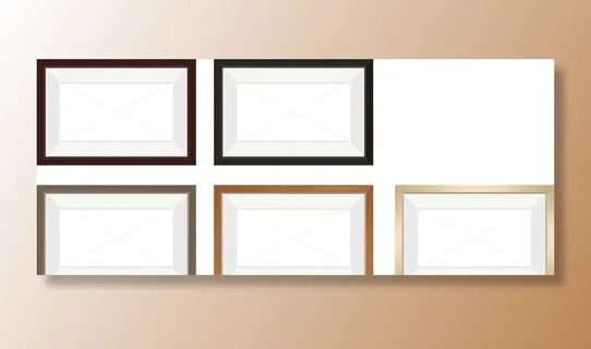 矢量照片相框边框CDR图片