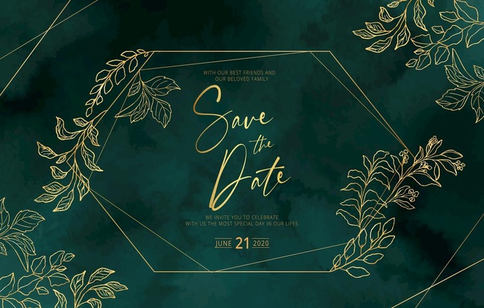 深绿花纹背景图片