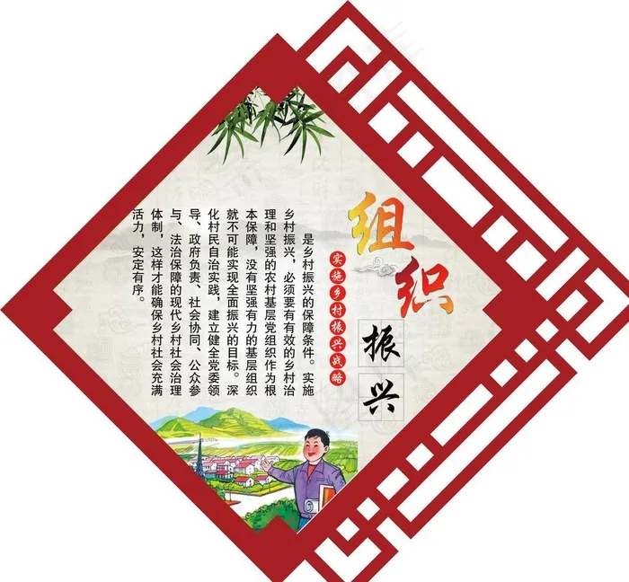 乡村振兴战略图片(3544x3291)psd模版下载