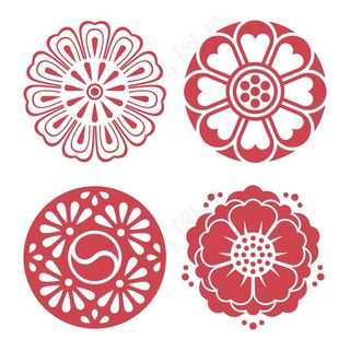 中式日式传统纹样图片