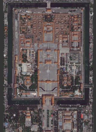 故宫高清平面图图片