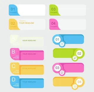 标题文字数字框图片