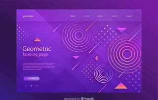 孟菲斯主视觉KV展板图片