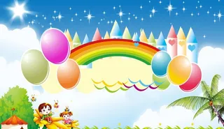 六一背景素材 图片