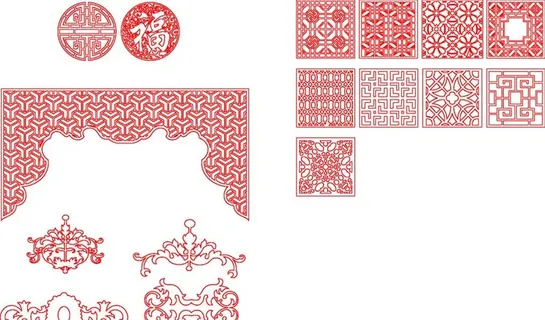 镂空花图案图片