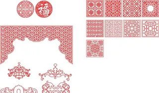 镂空花图案图片