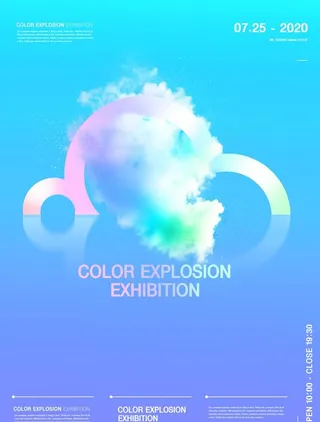 抽象艺术海报图片