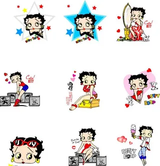 贝蒂大眼妹图片