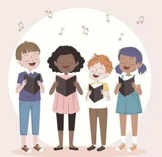 儿童合唱团图片