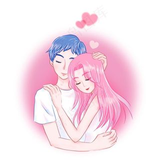 情人节情侣人物素材图片