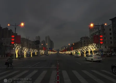 街道夜景图片 街道夜景图片