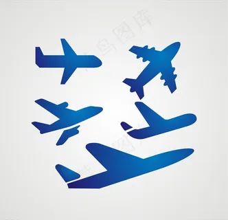 飞机矢量图片