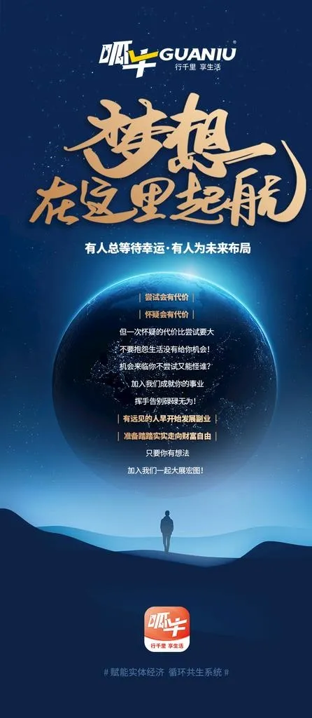 微商海报 副业 创业赚钱 励志图片