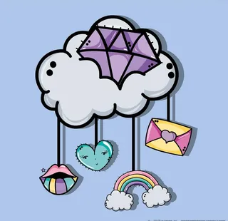 手绘生活元素图片