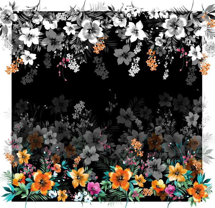 定位花图片