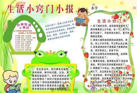 生活小窍门小报图片