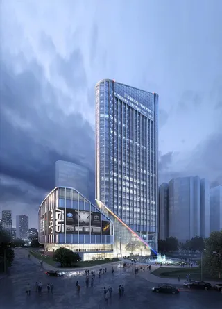 大厦效果图图片