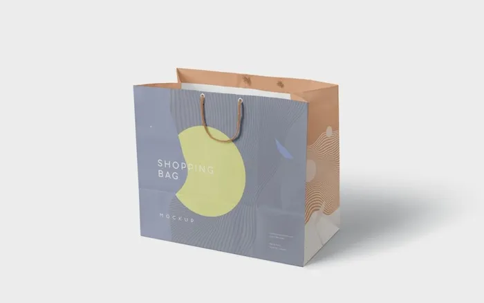 纸袋样机图片