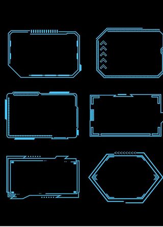 科技边框图片