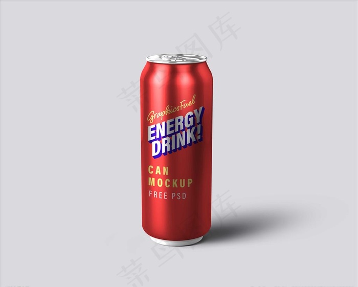 饮料罐样机图片(6000X5000(DPI:300))psd模版下载
