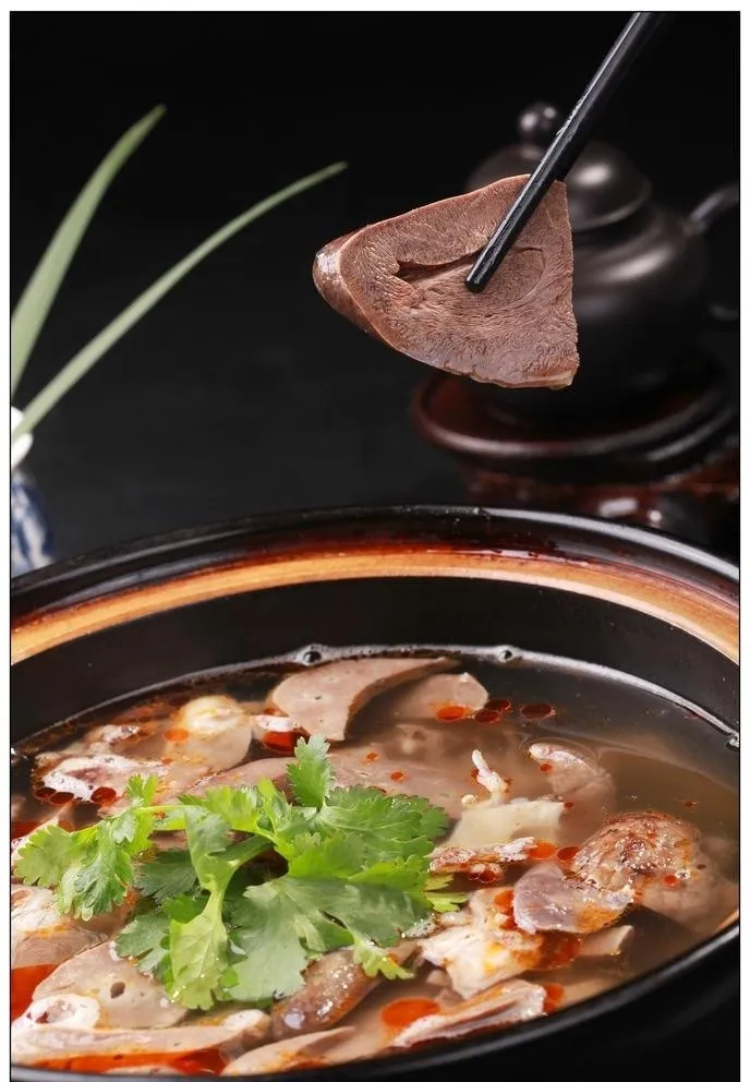砂锅羊杂图片