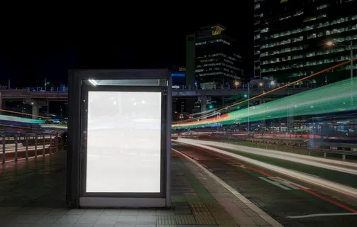 户外广告样机图片