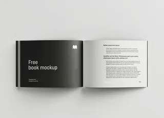 画册效果图样机图片